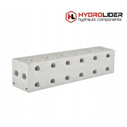 Valve block cetop plate 3 ng6 6 sec hydrolider