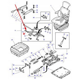 3903284m1 seat bushing