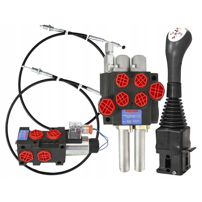 Set of turns joystick splitter set with links