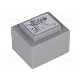 1 pcs x INDEL - TSZZ2/007MP - Transformer: encapsulated, 2VA, 230VAC, 12V, 160mA, PCB, IP00