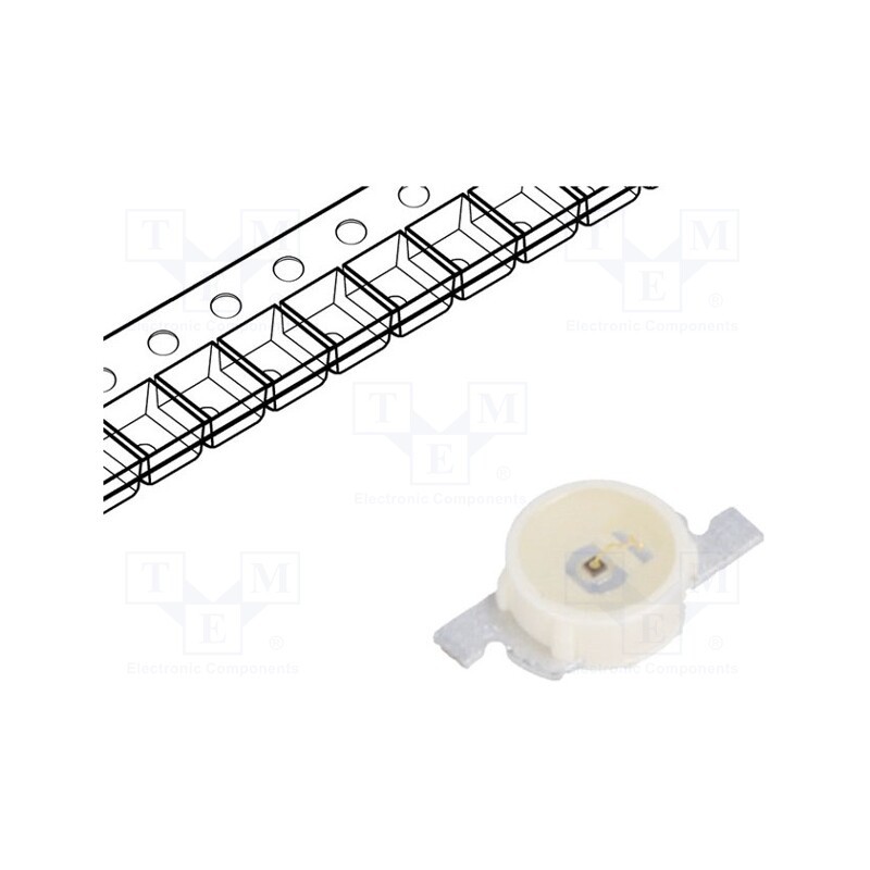 5 pcs x ams OSRAM - LS P47K-J1K2-1 - LED, SMD, red, 15÷30mlm, 4.5÷9mcd, Ø2.1mm, 120°, 1.7÷2.2V, 2mA