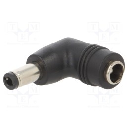 5 pcs x POWERNEX - DC PLUG-P1J-P1MR - Adapter, Plug: right angle, Input: 5,5/2,1, Out: 5,5/2,5