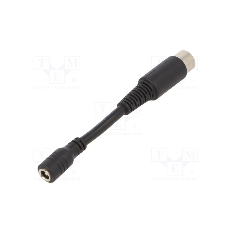 5 pcs x POWERNEX - DC PLUG-P1J-R1B - Adapter, Plug: straight, Input: 5,5/2,1, Out: DIN 5pin