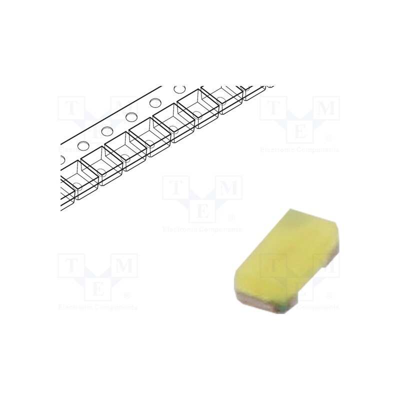 5 pcs x ams OSRAM - LW QH8G-Q2OO-3K5L - LED, SMD, 0402, white cold, 300mlm, 90mcd, 115°, 5mA, 2.6÷3.1V