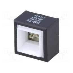 1 pcs x NKK SWITCHES - UB15SKG03N - Switch: push-button, Pos: 2, SPDT, 0.01A/28VAC, 0.01A/28VDC, 200MΩ