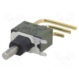 1 pcs x NKK SWITCHES - M2B15AA5G40 - Switch: push-button, Pos: 2, SPDT, 1A/125VAC, 1A/30VDC, ON-(ON)