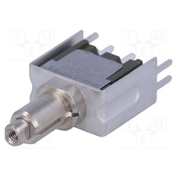 1 pcs x NKK SWITCHES - MB2011SS2W13 - Switch: push-button, Pos: 2, SPDT, 3A/250VAC, 3A/30VDC, ON-(ON)