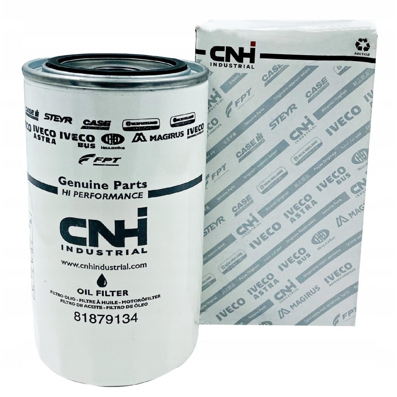 Oil filter new holland case iveco 81879134