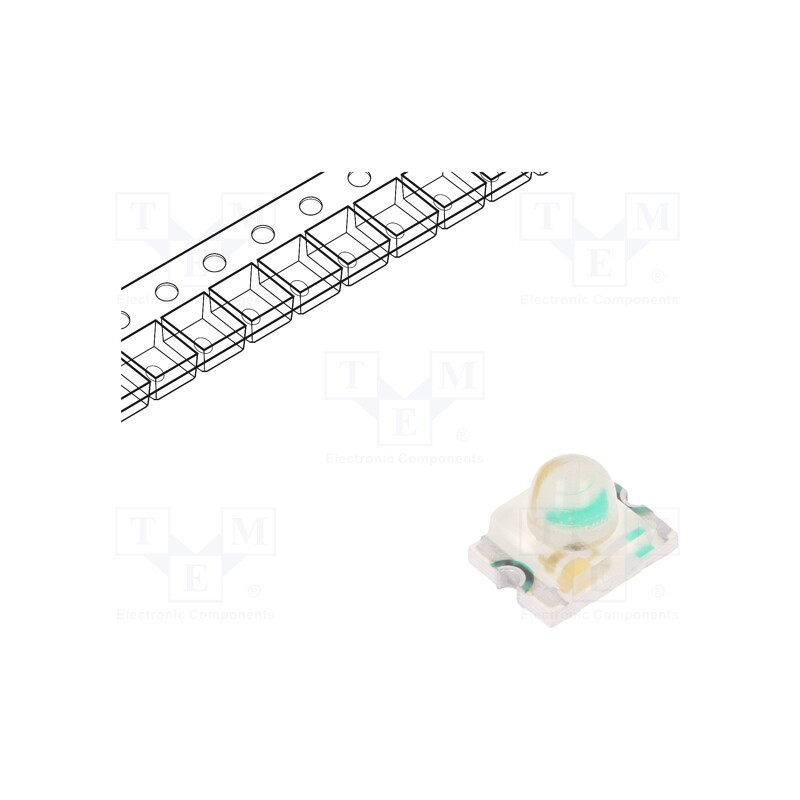 5 pcs x KINGBRIGHT ELECTRONIC - KPD-3224SEC - LED, SMD, 1209, orange, 1600÷2800mcd, 3.2x2.4x2.4mm, 20°, 2÷2.5V