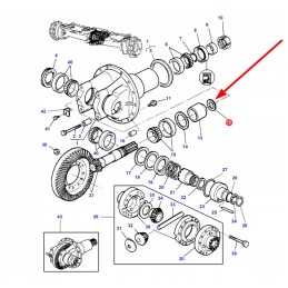 3428256m1 spacer 0 50 mm