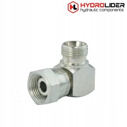Hydraulic connector reduction AB 22 20 angle