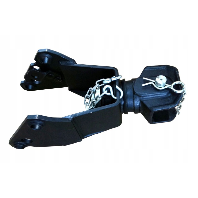 Upper transport hitch for fruit grower mf