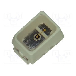 5 pcs x BRIGHTEK (EUROPE) - N0Y49S17 - LED, SMD, 2214,PLCC2, yellow, 460÷1300mcd, 1.4x2x1.3mm, 120°, 20mA