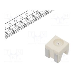 5 pcs x ams OSRAM - LY A676-Q2T1-26 - LED, SMD, 4040, yellow, 280÷355mcd, 3.8x3.8x2.85mm, 120°, 1.9÷2.4V