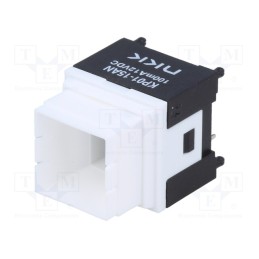1 pcs x NKK SWITCHES - KP0115ANBKG03RGBP - Switch: push-button, Pos: 2, SPST, 0.1A/12VDC, OFF-(ON), 100MΩ, KP