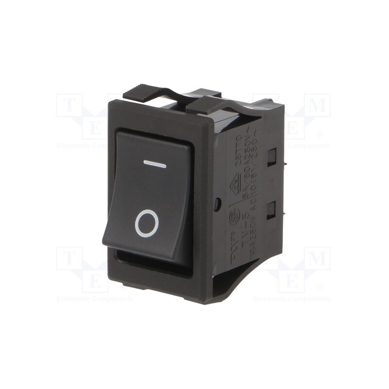 1 pcs x NKK SWITCHES - JWM21RA1A - ROCKER, DPST-NO + DPST-NC, Pos: 2, OFF-ON, 10A/250VAC, 10A/300VDC