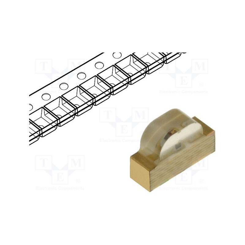 5 pcs x KINGBRIGHT ELECTRONIC - KPA-3010SURC - LED, SMD, 1104, red, 50÷120mcd, 3x2x1mm, 120°, 1.9÷2.5V, 20mA