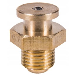 Kalamitka flat grease nipple m8x1 brass diameter 12mm