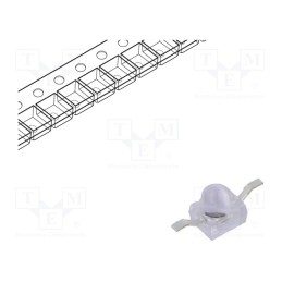 5 pcs x EVERLIGHT - PT91-21C/TR10 - Phototransistor, 1.9mm, Dim: 2.5x2x2.7mm, λp max: 940nm, 30V