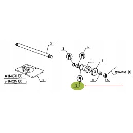 Renault 7700703885 lift cover cover ring