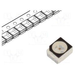 5 pcs x ams OSRAM - LR T68F-U1AA-1-1 - LED, SMD, 3528,PLCC2, red, 1.5÷3.8lm, 450÷1400mcd, 3.4x3x2.1mm