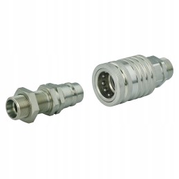 Euro quick connector set, M22 socket, M22 plug