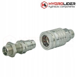Euro quick connector set, M22 socket, M22 plug