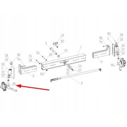 102420491 complete right steering knuckle
