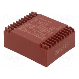 1 pcs x MYRRA - 45053 - Transformer: encapsulated, 18VA, 115VAC,230VAC, 18V, 18V, 500mA