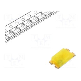 5 pcs x ams OSRAM - LW Q38E-Q1OO-3K6L-1 - LED, SMD, 0603, white cold, 71÷420mcd, 8200K, 150°, 5mA, 2.6÷3.1V