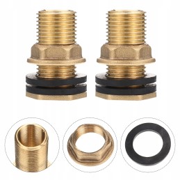 Water connection, bucket, hose connector, 2 pcs