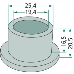 Reducing sleeve cat 1 2 20012915