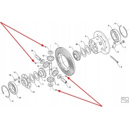 P5s38201104 spring disc washer
