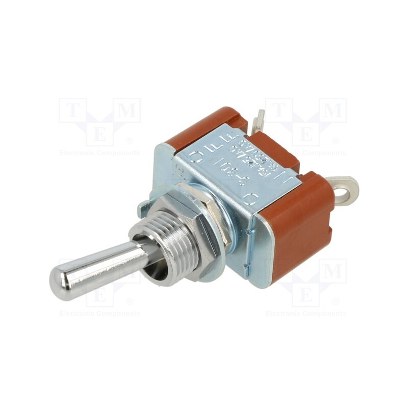 1 pcs x NKK SWITCHES - S301 - Switch: toggle, Pos: 2, SPST-NC, ON-OFF, 6A/250VAC, 20A/30VDC, panel