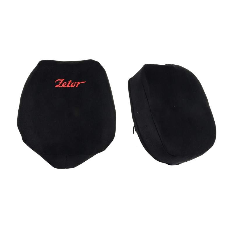 Tied cover for two-piece seat ZETOR