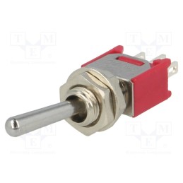 1 pcs x IC SWITCHES - IC1102T1B1M1QE - Switch: toggle, Pos: 2, SPDT, ON-ON, 3A/125VAC, 3A/28VDC, -30÷85°C