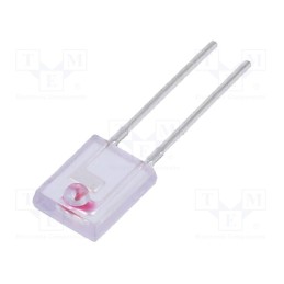 5 pcs x EVERLIGHT - IR908-7C-F - IR transmitter, 1.5mm, transparent, 40°, λp max: 940nm, THT, 50mA