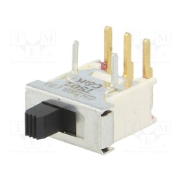 1 pcs x C&K - TS01ABE - Switch: slide, Pos: 2, SPDT, 0.4A/20VDC, ON-ON, THT, -30÷85°C, TS