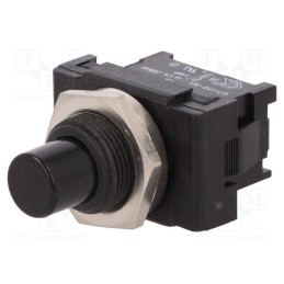 1 pcs x Marquardt - 1841.1201 - Switch: push-button, Pos: 2, SPST-NO, 6A/250VAC, OFF-(ON), IP40