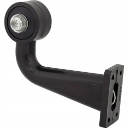 LED marker lamp, right, 12 24, transparent red