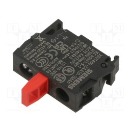 1 pcs x SIEMENS - 3SU1400-2AA10-1MA0 - Contact block, Contacts: NC