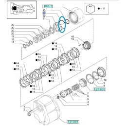 Clutch sealant new holland case 5137563 cnh