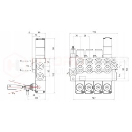 Distributor hydr 4s 40l 3xa1k16 badestnost