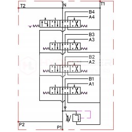 Distributor hydr 4s 40l 3xa1k16 badestnost