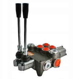 2-section hydraulic distributor, 80l, floating