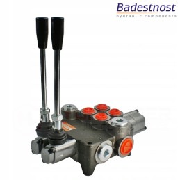 2-section hydraulic distributor, 80l, floating