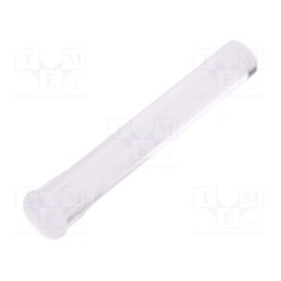 10 pcs x FIX&FASTEN - FIX-LEM-98 - Fiber for LED, round, Ø5mm, Front: flat, straight, UL94V-2