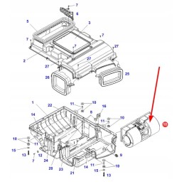 F931812140480 cabin blower