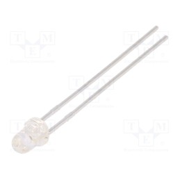 pcs x KINGBRIGHT ELECTRONIC - L-34SF4C - IR transmitter, 3mm, 880nm, transparent, 3÷16mW, 50°, THT, 20mA