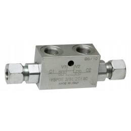 Twin-type operated check valve g3 8 m18x1 5